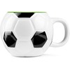 FUTBOLO puodelis (keramikinis) - žalias viduje