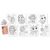 Kids Euroswan - Akcesoria licencyjne Kids Euroswan - Priedai licencyjne Spalvinimo rinkinys 6 kreidelės + lipdukai g