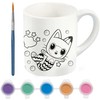 Gabby's Dollhouse Cats dažomas porcelianinis puodelis, 235 ml, dovanų dėžutėje