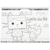 Gabby's Dollhouse Cats spalvinimo ir veiklos rinkinys