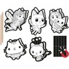 Grafix Gabi's Cat House Scratch žaidimas Magnetai, skirti subraižyti 5 raštus Totum