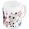 Gabby's Dollhouse Music porcelianinis puodelis 235 ml (8 oz) dovanų dėžutėje