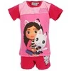 Gabby's Dollhouse Pandy Paws vaikiška trumpa pižama 2-6 metų vaikams
