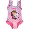 Gabby's Dollhouse Pandy vaikiškas maudymosi kostiumėlio ir sarongo komplektas 3-8 metų vaikams