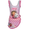 Gabby's Dollhouse Pandy vaikiškas maudymosi kostiumėlio ir sarongo komplektas 3-8 metų vaikams
