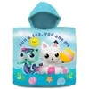 Kids Euroswan - Akcesoria licencyjne Gabby's Dollhouse pončas 60x120cm