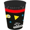 „Gaming Party“ mikropluošto plastikinių puodelių rinkinys, 4 vnt., po 250 ml
