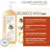 Clearé Institute Co-Wash Skirtas garbanotiems plaukams Skirtas garbanotiems plaukams Balm Defined Curls Moisturising Shine, 300 ml
