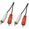 Kabelis Lindy RCA (Cinch) - RCA (Cinch) 20m juoda (35666)