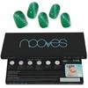 Nooves Láminas De Uñas De Gel Jade Glass Premium Glam Cat Eye Verde 20 U
