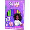 „Girl Power Glam Girls Nora“ žymeklių ir antspaudų rinkinys, 6 vnt.