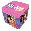 Glam Girls drugelio mini metalinė dėžutė 7,5 cm