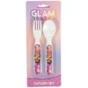 „Glam Girls Team“ plastikinių stalo įrankių rinkinys – 2 dalys