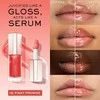 „Lancome LIP IDÔLE JUICYTREAT“ drėkinamasis lūpų blizgis #16-Pinky Promise 9 ml
