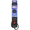 Ilgiklis - Activejet COMBO-IEC-3G 3x Tipo E Lizdai 1,5 m Laidas Juodas
