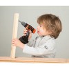 Black &amp; Decker Juodas &amp; Decker Žaislinis meistro įrankis, gręžtuvas Smoby Juodas & Decker