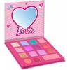 Cartoon Barbie Niños Set Sombra De Ojos y Brillo De Labios 1un