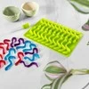 Guminukai WORMS želė, šokoladas, ledo formelė