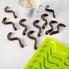 Guminukai WORMS želė, šokoladas, ledo formelė