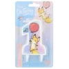 GoDan Skaičius 1 žvakė su lapu - 10 cm - 1 pc. universali