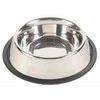 Trixie Dubenėlis metalinis 0.9l 17cm su guma