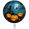 „Halloween Sensations“ popierinės lėkštės, 8 vnt., 23 cm, FSC