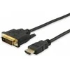Kabelis Equip HDMI - DVI-D 5m juoda (119325)
