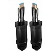 HDMi Kabelis - LINDY Apsaugotas Pluoštinis Hibridinis HDMI 8K60 Kabelis, 20 m, Juodas