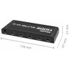 Qoltec 51798 aktyvus HDMI skirstytuvas 4 x HDMI 4K x 2K | 3,4 Gb/s