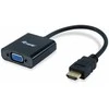 Equip 11903607 kabelių sąsaja / invertavimo adapteris HDMI VGA Juoda