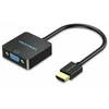 Įvesties/išvesties keitiklis HDMI į VGA/0.15M ACPBB VENTION