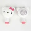 Hello Kitty baltas mini pliušinis plaukų šepetys 13 cm