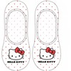 Hello Kitty baltos moteriškos kojinės su sportbačiais, 39/42