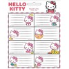 „Hello Kitty“ citrininių užrašų knygelių etikečių rinkinys, 16 vnt.