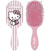Hello Kitty dryžuotas plaukų šepetys 20 cm