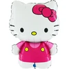 Hello Kitty Fuksija folijos balionas 64 cm