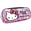 Hello Kitty „Good Vibes“ dviejų skyrių pieštukų dėklas, 26 cm