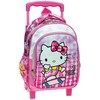 Hello Kitty „Good Vibes“ riedanti darželio kuprinė, krepšys 30 cm
