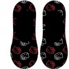 Hello Kitty juodos moteriškos kojinės be matomų kraštų 39/42