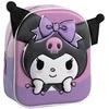 Hello Kitty Kuromi 3D kuprinė, 31 cm