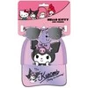 Hello Kitty Kuromi saulės akinių ir kepurės rinkinys
