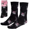 Hello Kitty Kuromi juodos suaugusiųjų kojinės iki kelių 36/43
