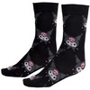 Hello Kitty Kuromi juodos suaugusiųjų kojinės iki kelių 36/43