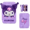Hello Kitty Kuromi pūkuotas pieštukų dėklas, 2 skyrių