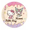Hello Kitty Kuromi popierinės lėkštės, 8 vnt., 23 cm, FSC