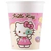 Hello Kitty Kuromi popieriniai puodeliai, 8 vnt., 200 ml