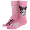 Hello Kitty Kuromi rožinės suaugusiųjų ilgos kojinės 36/43