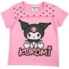 Hello Kitty Kuromi vaikiški trumpi marškinėliai, 3-8 metų
