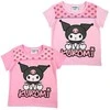 Hello Kitty Kuromi vaikiški trumpi marškinėliai, 3-8 metų
