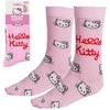 Hello Kitty Mini Head suaugusiųjų ilgos kojinės 36/43